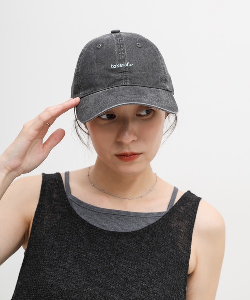 select MOCA(セレクトモカ)の「シンプルロゴキャップ(キャップ・レディース・ベージュ/ブラック・FREE)」の16枚目の写真