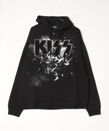 Kiss x D2  Relax Fit Hoodie/0252