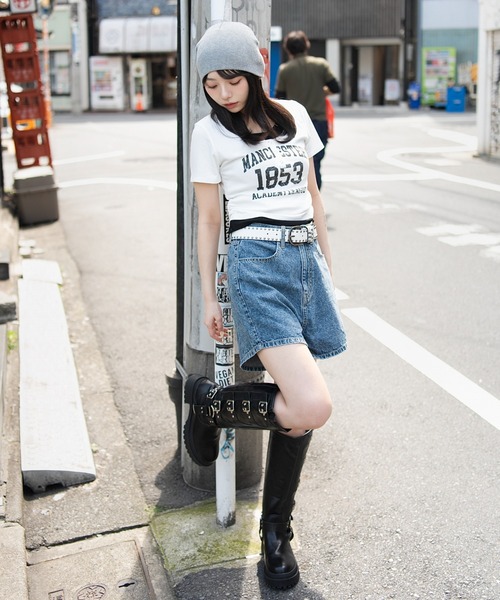 WEGO(ウィゴー)の「WEGO/グラフィックレイヤードドッキングT(Tシャツ/カットソー・レディース・ホワイト/ブラック系その他5/その他1・FREE)」の20枚目の写真