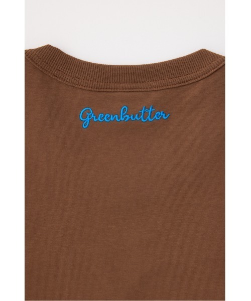 GREEN BUTTER(グリーンバター)の「Heart Applique Tシャツ(Tシャツ/カットソー・レディース・ブラック/ブラウン・LARGE)」の11枚目の写真