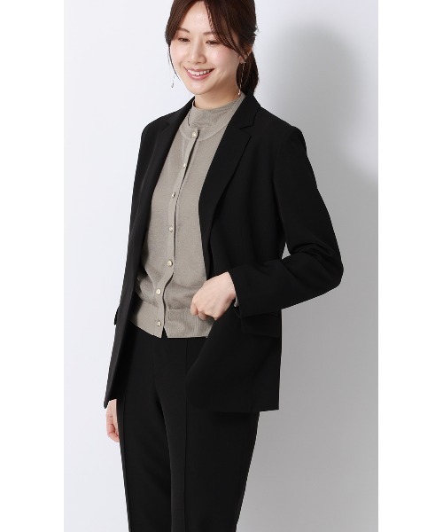 AOYAMA(アオヤマ)の「シアーカーディガン【涼】【長袖】【アンサンブル着用可】(カーディガン/ボレロ・レディース・ネイビー/ピンク/グレー・S/M/L)」の17枚目の写真