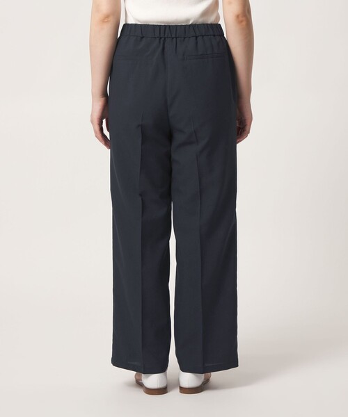 A DAY IN THE LIFE UNITED ARROWS(アデイインザライフユナイテッドアローズ)の「タック イージーワイドパンツ ‐セットアップ対応・ウォッシャブル‐ <A DAY IN THE LIFE>(その他パンツ・レディース・ネイビー/ダークグレー/ナチュラル/その他1・FREE)」の11枚目の写真
