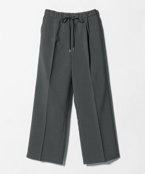 A DAY IN THE LIFE UNITED ARROWS(アデイインザライフユナイテッドアローズ)の「タック イージーワイドパンツ ‐セットアップ対応・ウォッシャブル‐ <A DAY IN THE LIFE>(その他パンツ・レディース・ネイビー/ダークグレー/ナチュラル/その他1・FREE)」の12枚目の写真
