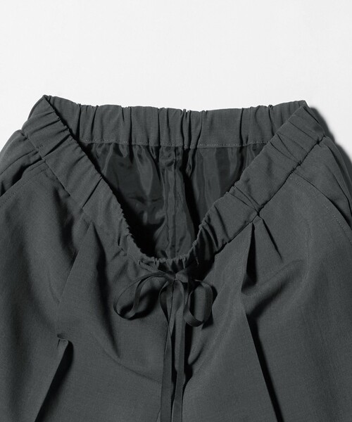 A DAY IN THE LIFE UNITED ARROWS(アデイインザライフユナイテッドアローズ)の「タック イージーワイドパンツ ‐セットアップ対応・ウォッシャブル‐ <A DAY IN THE LIFE>(その他パンツ・レディース・ネイビー/ダークグレー/ナチュラル/その他1・FREE)」の17枚目の写真