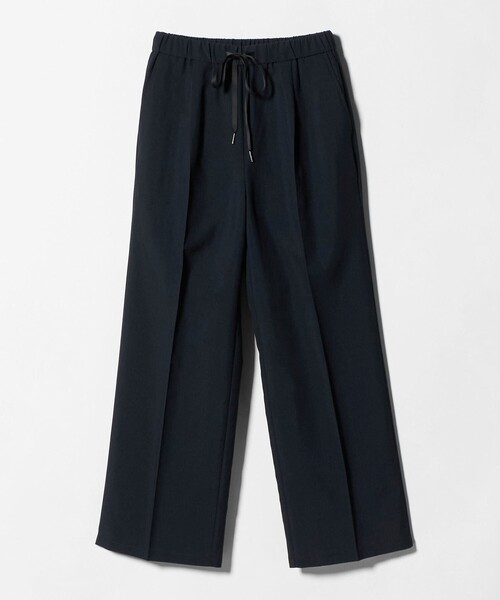 A DAY IN THE LIFE UNITED ARROWS（アデイインザライフユナイテッドアローズ）の「タック イージーワイドパンツ  ‐セットアップ対応・ウォッシャブル‐ ＜A DAY IN THE LIFE＞（その他パンツ・レディース・ネイビー/ダークグレー/ナチュラル/その他1・FREE）」の10枚目の写真