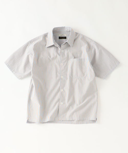 JOURNAL STANDARD relume(ジャーナルスタンダード レリューム)の「JAMES FABRIC ストライプ&チェック スクエアシャツ(シャツ/ブラウス・メンズ・ブルー/ネイビー/ブルー系その他・MEDIUM/LARGE)」の20枚目の写真