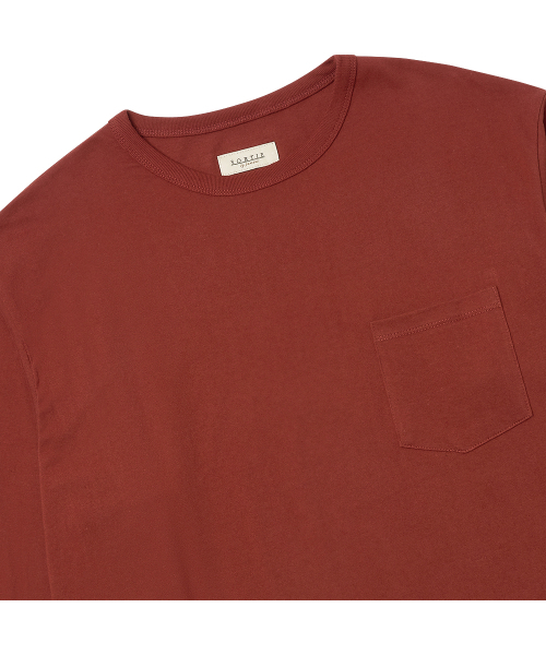 sortie(ソルティ)の「Essential Comfort Poket Long Sleeve (Brick)(Tシャツ/カットソー・メンズ・その他・MEDIUM/LARGE/X-LARGE)」の3枚目の写真