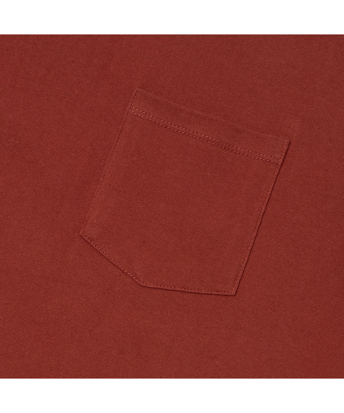 sortie(ソルティ)の「Essential Comfort Poket Long Sleeve (Brick)(Tシャツ/カットソー・メンズ・その他・MEDIUM/LARGE/X-LARGE)」の4枚目の写真