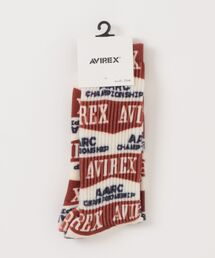 AVIREX（アヴィレックス）の「AVIREX / AX AARC All-over Socks / 81643000（ソックス/靴下）」