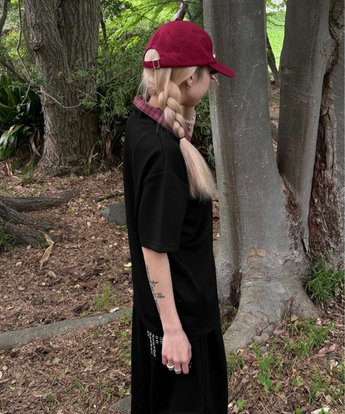 sedacle(セダクル)の「レイヤードスキッパーポンチTEE(Tシャツ/カットソー・レディース・オフホワイト/ブラック系その他/ブラック/ネイビー・X-SMALL/MEDIUM/LARGE)」の13枚目の写真