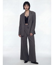 TAJEN:T（タジェント）の「【TAJEN:T】BACK OPEN RHINESTONE TAILORED JACKET/バックオープンラインストーンテーラードジャケット（テーラードジャケット）」