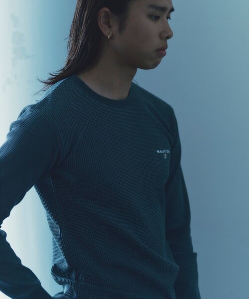 NAUTICA/ノーティカ Essentials タイトフィット L/S クルーネック