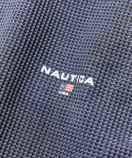 NAUTICA(ノーティカ)の「NAUTICA/ノーティカ Essentials タイトフィット L/S クルーネック ワッフル ピグメントTシャツ(Tシャツ/カットソー・メンズ・チャコールグレー/ネイビー/オリーブ・LARGE/MEDIUM/SMALL)」の18枚目の写真