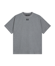 Rest&Recreation（レストアンドレクリエーション）の「DOUBLE LOGO T-SHIRT - GREY（Tシャツ/カットソー）」