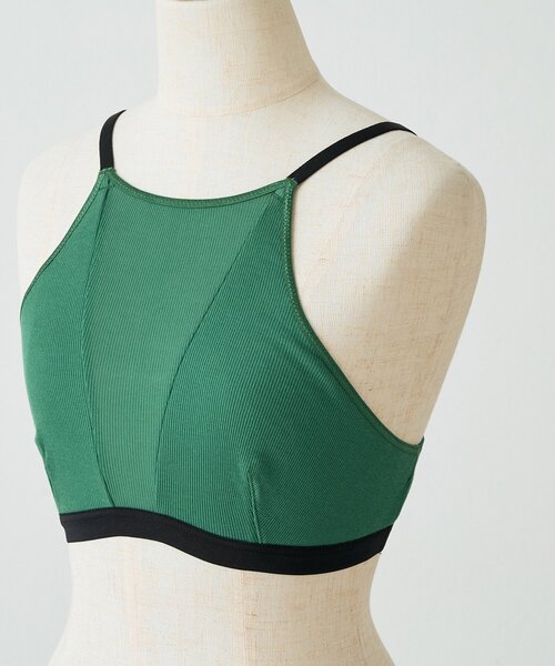 overneath(オーバーニース)の「【OVERNEATH】Bra067(キャミソール・レディース・グリーン/ライトグレー・MEDIUM/SMALL)」の10枚目の写真