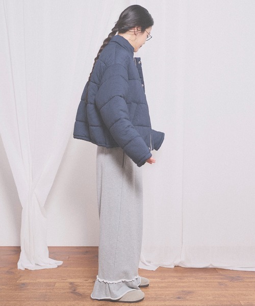 fig London(フィグロンドン)の「deco sweat pants(その他パンツ・レディース・ダークブラウン/グレー・FREE)」の21枚目の写真