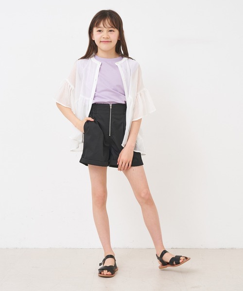 coca(coca)(コカ)の「キッズ クルーネックタンクトップ(タンクトップ・キッズ・アイボリー/チャコール/ライトグリーン/パープル・120/130/140/150)」の20枚目の写真