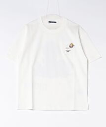 (RM)【COMPLETE】コットン 天竺 刺繍 プリント 落書き風 デザイン クルーネックTシャツ