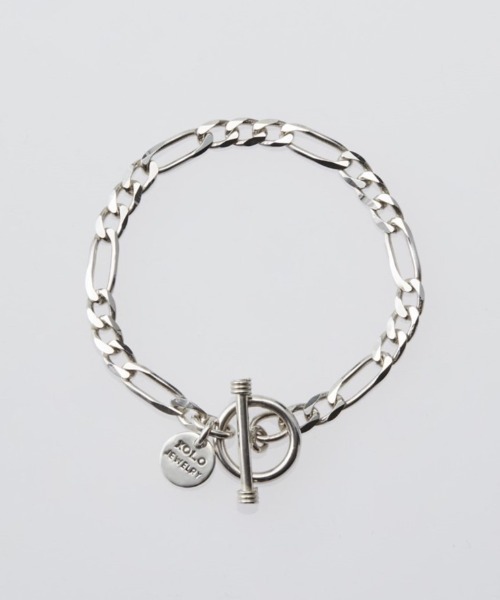 XOLO（ショロ）の「【WEB先行予約】[XOLO JEWELRY/ショロジュエリー] FIGARO LINK シルバーブレスレット 6MM（ブレスレット・メンズ・シルバー・19）」の8枚目の写真