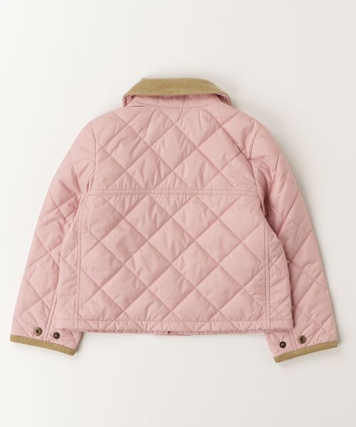 POLO RALPH LAUREN CHILDRENSWEAR（ポロ ラルフ ローレン チルドレンズウェア）の「コーデュロイトリム キルテッド バーン ジャケット（その他アウター・キッズ・ピンク・4/6/3）」の5枚目の写真