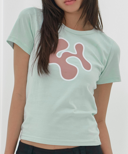 FANCY CLUB(ファンシークラブ)の「FY クラウドT (ミント) F26QB052(Tシャツ/カットソー・レディース・その他・ONE)」の1枚目の写真