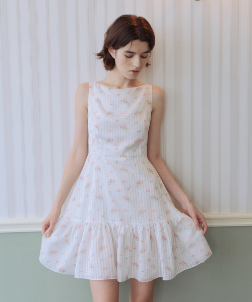 ICE GARDEN A.508(アイス ガーデン エイオーゴンパル)の「Splendeur de la Rose Print Dress(ワンピース・レディース・ピンク・FREE)」の1枚目の写真