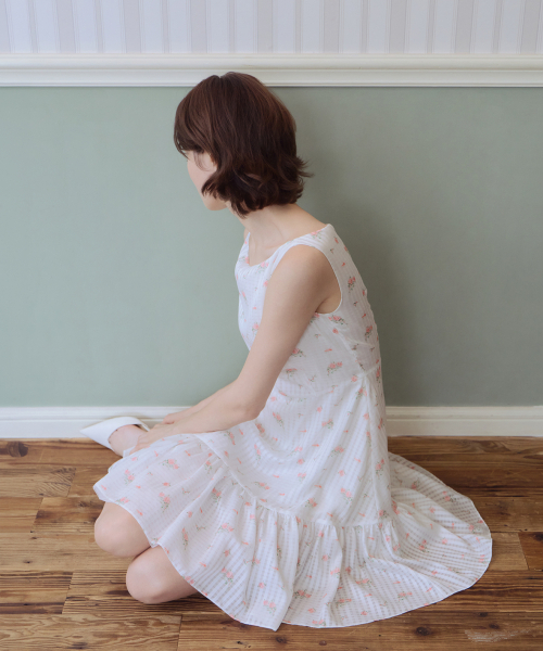 ICE GARDEN A.508(アイス ガーデン エイオーゴンパル)の「Splendeur de la Rose Print Dress(ワンピース・レディース・ピンク・FREE)」の7枚目の写真