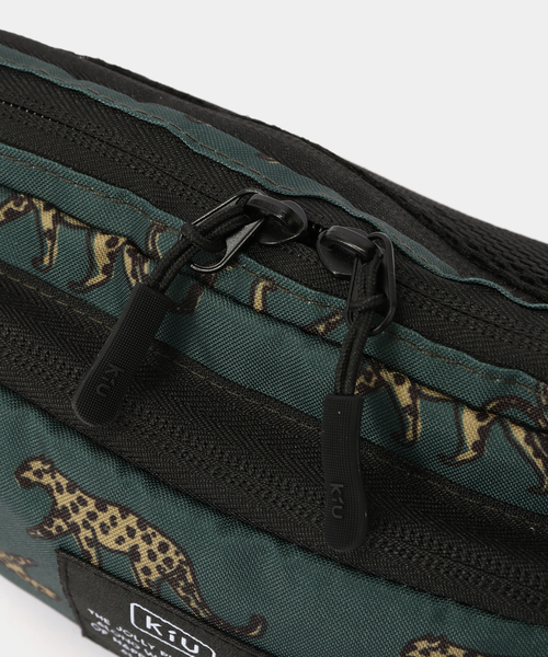 JOURNAL STANDARD relume（ジャーナルスタンダード　レリューム）の「【KiU/キウ】FRNT PKT ミニショルダーバッグ（ショルダーバッグ・レディース・ブラック/グリーン・FREE）」の12枚目の写真