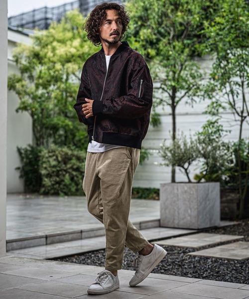 CAMBIO(カンビオ)の「mp15176-Stretch Corduroy Tapered Pants コーデュロイテーパードパンツ(A72826cmb)(その他パンツ・メンズ・ブルー/チャコール/ブラック/サンドベージュ・S/XL/L/M)」の14枚目の写真