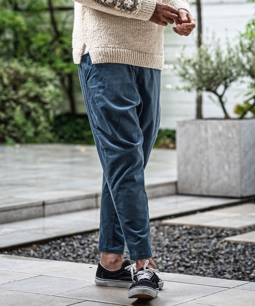 CAMBIO(カンビオ)の「mp15176-Stretch Corduroy Tapered Pants コーデュロイテーパードパンツ(A72826cmb)(その他パンツ・メンズ・ブルー/チャコール/ブラック/サンドベージュ・S/XL/L/M)」の22枚目の写真