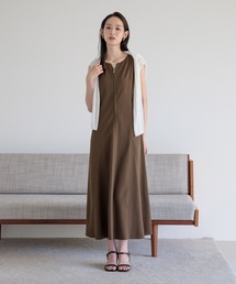 Andemiu（アンデミュウ）の「フロントZIPカットワンピース861055（ワンピース）」