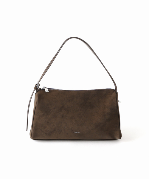 U by SPICK&SPAN(ユーバイスピックアンドスパン)の「《追加》STAND OIL / スタンドオイル Melly Bag(ハンドバッグ・レディース・ブラウン/ブラック・FREE)」の16枚目の写真