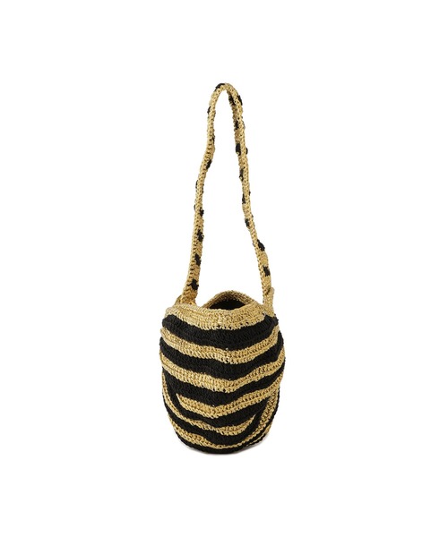 ADAM ET ROPE'(アダムエロペ)の「【suryo(スリョ)】KULI BAG(かごバッグ・レディース・ゴールド・FREE)」の2枚目の写真