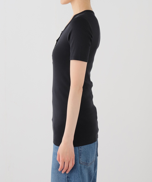 IENA LA BOUCLE(イエナラブークル)の「schiesser シーサー BRETA henley(Tシャツ/カットソー・レディース・ブラック/ホワイト・FREE)」の17枚目の写真