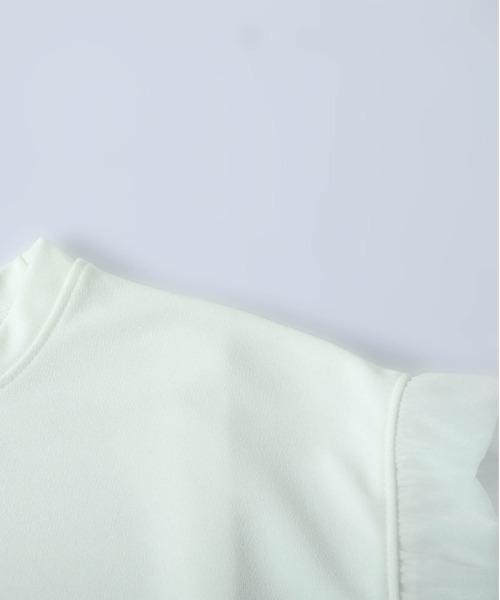 La-gemme(ラジェム)の「フリルスリーブトップス(Tシャツ/カットソー・レディース・ホワイト/ブラック・フリー)」の18枚目の写真