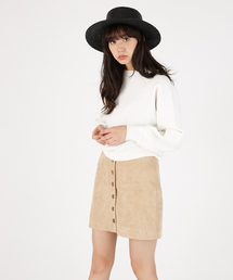 MOUSSY | FAUX SUEDE M SK/F(スカート)