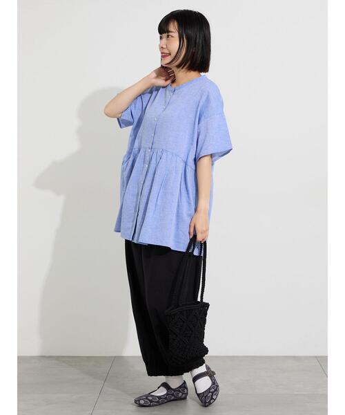 Samansa Mos2(サマンサ モスモス)の「アソートバレエシューズ《S/XL WEB限定サイズ》(ドレスシューズ・レディース・ピンク/グレー/グリーン/ブラック・L/M)」の13枚目の写真
