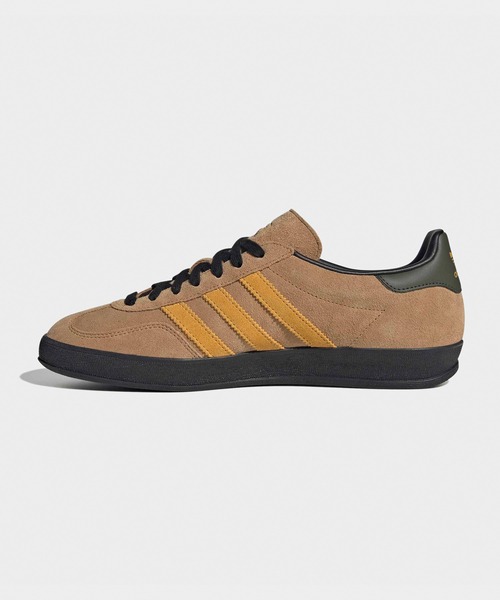 adidas(アディダス)の「adidas/アディダス GAZELLE INDOOR スニーカー スリーストライプス サイドライン スエード調 スウェード レースアップ メンズ レディース 2026年秋冬 秋物(スニーカー・メンズ・ベージュ/オリーブ・23/24/25/27/28/26.5/27.5/24.5/23.5)」の15枚目の写真