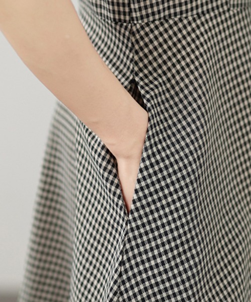 ONEP STAR(ワンピスター)の「ギンガムチェックAラインワンピース(ワンピース・レディース・チェック・MEDIUM/LARGE/X-LARGE)」の10枚目の写真