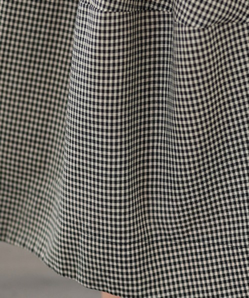 ONEP STAR(ワンピスター)の「ギンガムチェックAラインワンピース(ワンピース・レディース・チェック・MEDIUM/LARGE/X-LARGE)」の11枚目の写真