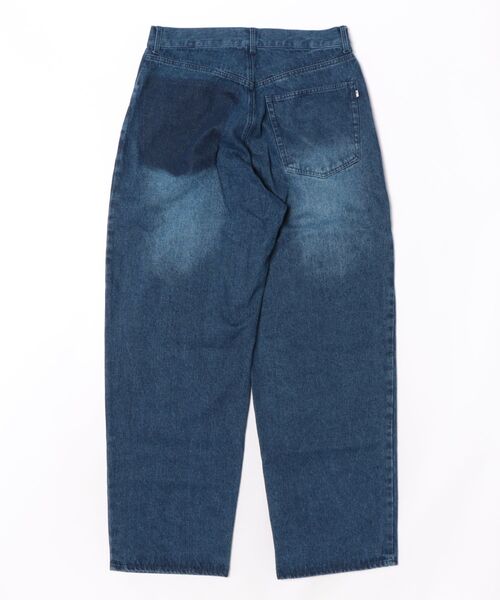 GEORGE'S（ジョージズ）の「加工リメイクデニム（デニムパンツ・メンズ・ブラック/ネイビー・MEDIUM/LARGE）」の3枚目の写真