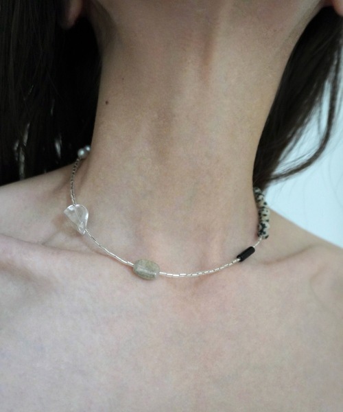 Lynn.（リン）の「"RUTILE" thin necklace（ネックレス・レディース・シルバー・FREE）」の2枚目の写真
