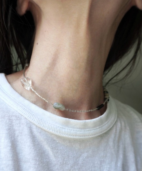Lynn.（リン）の「"RUTILE" thin necklace（ネックレス・レディース・シルバー・FREE）」の3枚目の写真