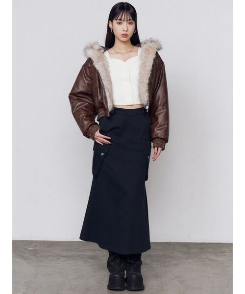 EMODA(エモダ)の「タンクウェッジレースアップシューズ(ブーツ・レディース・ブラック/ブラウン・SMALL/MEDIUM/LARGE)」の13枚目の写真
