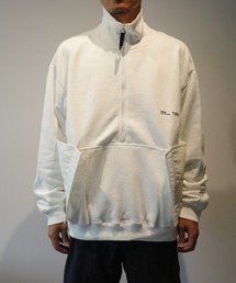 TOGA（トーガ）の「TOGA　TOO Cotton half-zip pullover（Tシャツ/カットソー）」