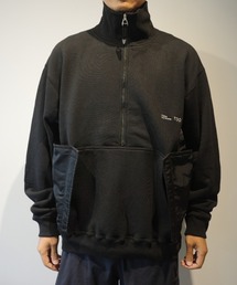 TOGA（トーガ）の「TOGA　TOO Cotton half-zip pullover（Tシャツ/カットソー）」