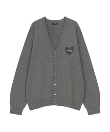 HEART LOGO KNIT / ニットカーディガン