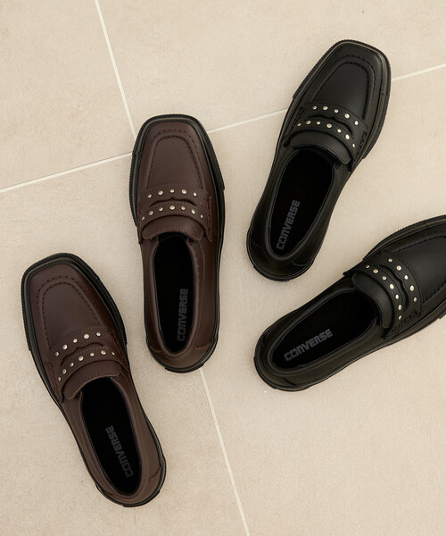 CONVERSE（コンバース）の「CONVERSE/コンバース ALL STAR SQUARETOE LOAFER SA[23.0~25.0cm展開]　限定展開（ローファー・レディース・ブラック/ブラウン・24.0cm/23.0cm/25.0cm）」の5枚目の写真