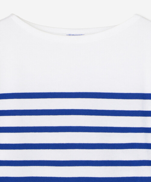 ORCIVAL(オーシバル)の「ORCIVAL | ラッセル ボートネック フレンチセーラーTシャツ WOMEN(Tシャツ/カットソー・レディース・ブルー系その他・0/2/3/1)」の5枚目の写真
