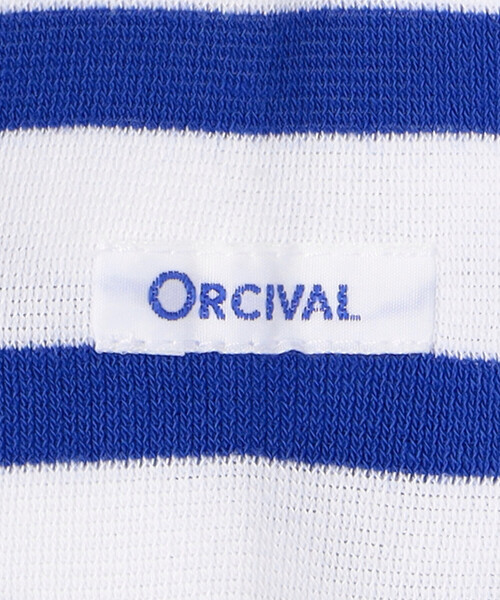 ORCIVAL(オーシバル)の「ORCIVAL | ラッセル ボートネック フレンチセーラーTシャツ WOMEN(Tシャツ/カットソー・レディース・ブルー系その他・0/2/3/1)」の9枚目の写真